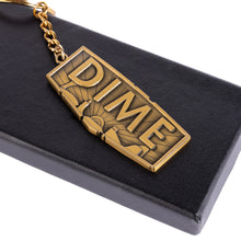 Load image into Gallery viewer, Dime &quot;Glorious&quot; Keychain // Gold
