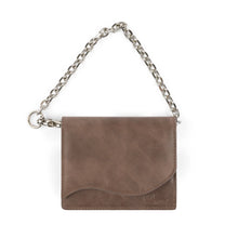 Load image into Gallery viewer, Dime &quot;Chain Leather&quot; Wallet // Brown
