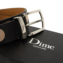 Load image into Gallery viewer, Dime &quot;Premium&quot; Leather Belt // Black
