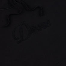 Load image into Gallery viewer, Dime &quot;Cursive Small Logo&quot; Hoodie // Black
