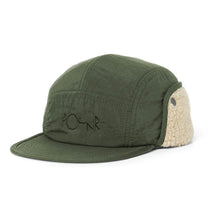 Load image into Gallery viewer, Polar “Vlide Flap Sherpa“ Cap // Army Green
