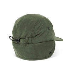 Load image into Gallery viewer, Polar “Vlide Flap Sherpa“ Cap // Army Green
